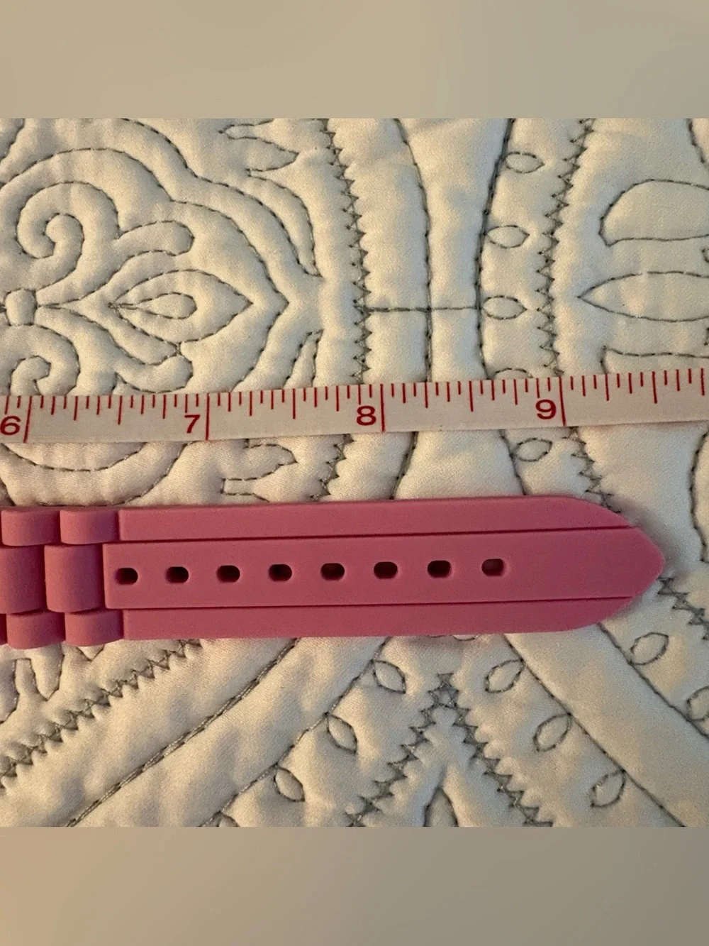 Invicta Pink Wildflower Watch Model 11726 Silicone Strap with Silver Case